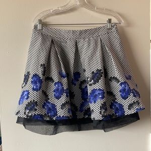 Express Floral Skirt